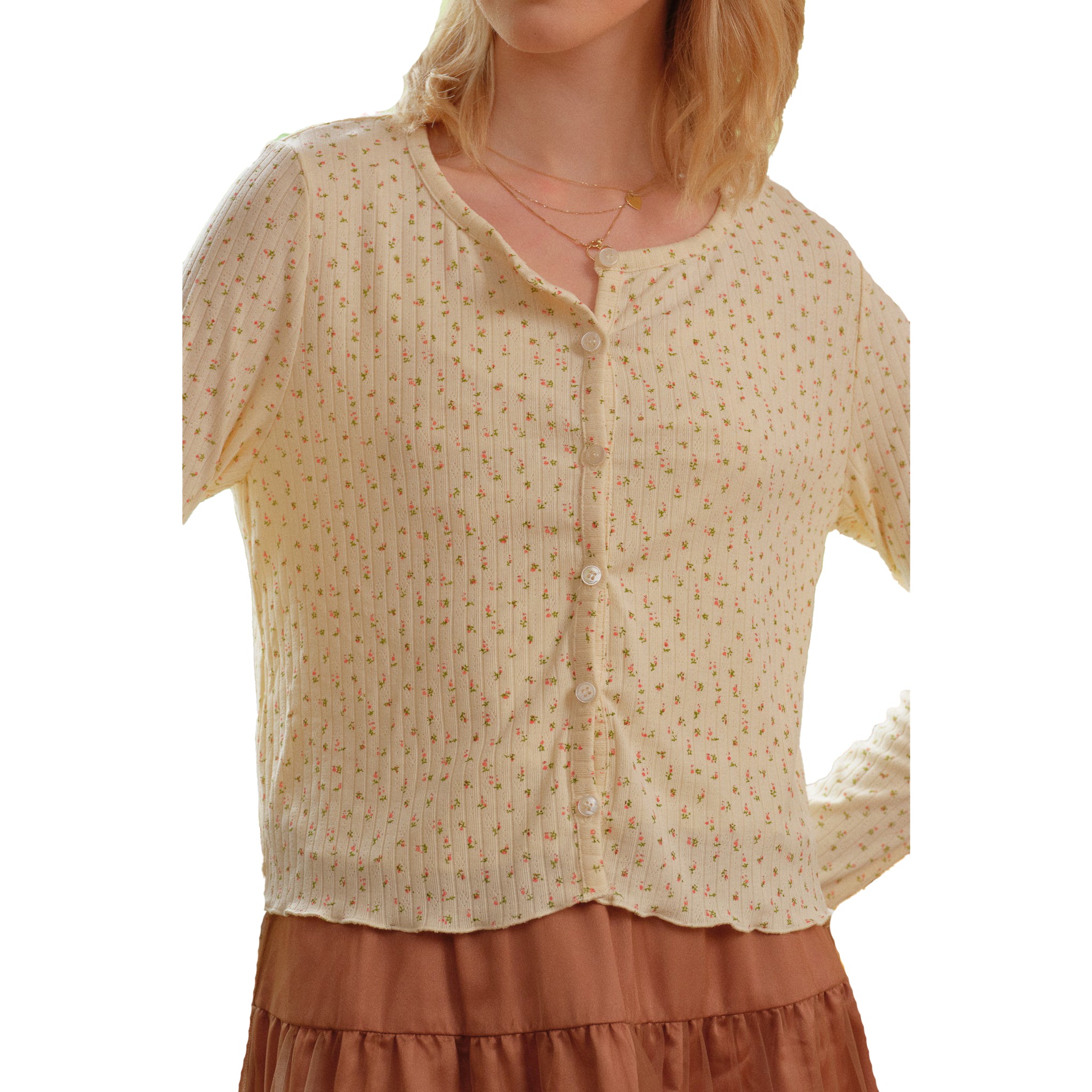 Floral Cardigan - Denny's