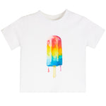 Rainbow Ice Pop Short Sleeve Tee - Denny's