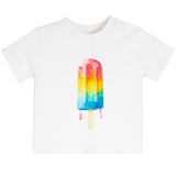 Rainbow Ice Pop Short Sleeve Tee - Denny's