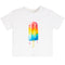 Rainbow Ice Pop Short Sleeve Tee - Denny's