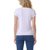 Faye 1x1 Ribbed Tee - Denny's