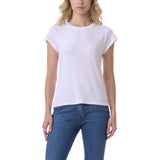 Faye 1x1 Ribbed Tee - Denny's