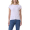 Faye 1x1 Ribbed Tee - Denny's