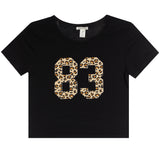 83 Leopard Baby Tee