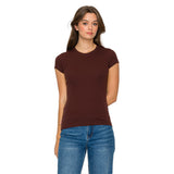 Short Sleeve Ribbed Tee - Denny's