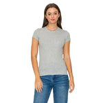 Short Sleeve Ribbed Tee - Denny's