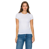 Short Sleeve Ribbed Tee - Denny's
