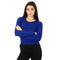 Long Sleeve Ribbed Crop Shirt - Denny's