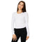 Long Sleeve Ribbed Crop Shirt - Denny's
