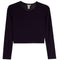 Long Sleeve Ribbed Crop Shirt - Denny's