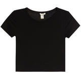 Short Sleeve Ribbed Crew - Denny's