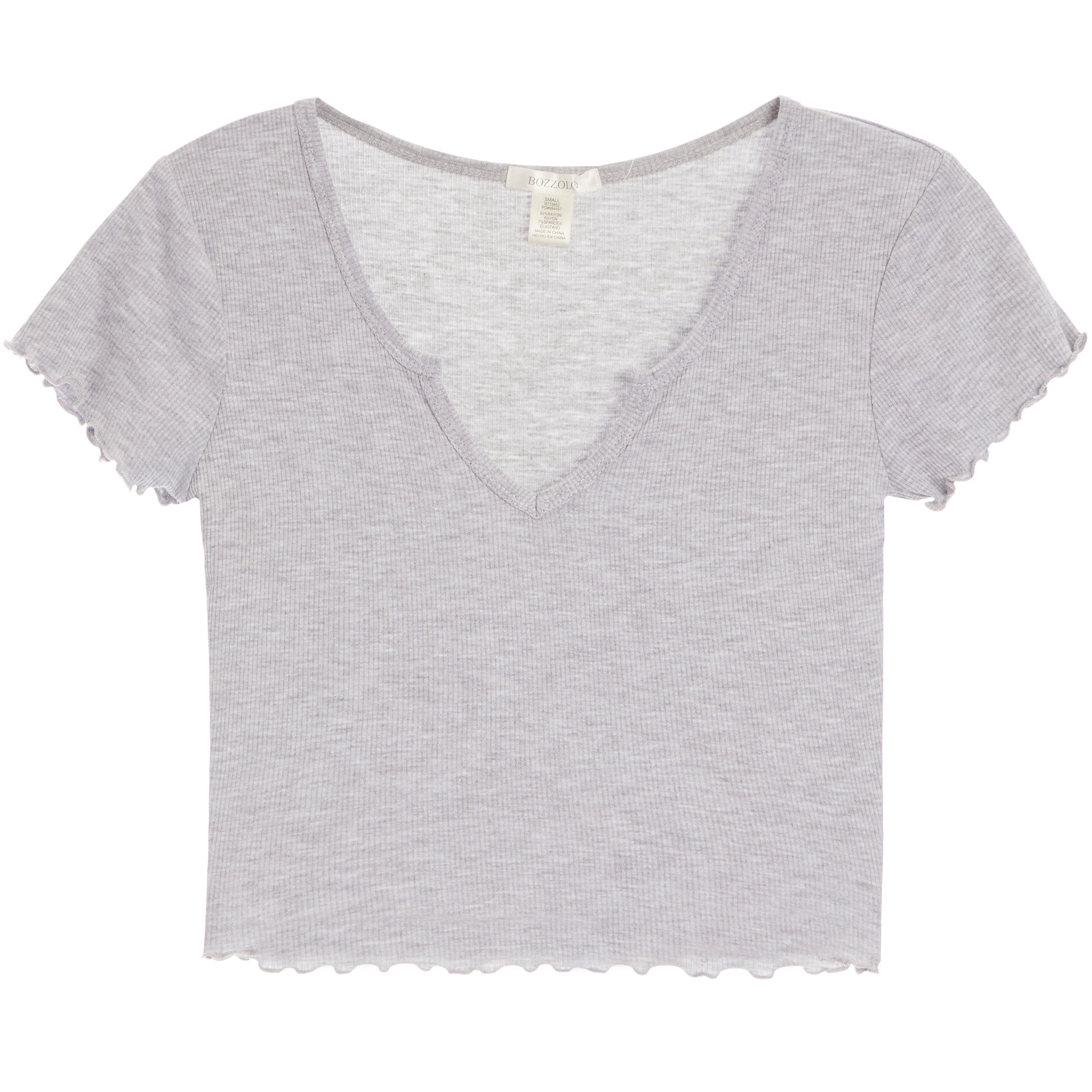 Lettuce Edge V-Neck Tee - Denny's