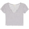 Lettuce Edge V-Neck Tee - Denny's