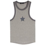 Star Ribbed Tank - Denny's