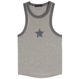 Star Ribbed Tank - Denny's