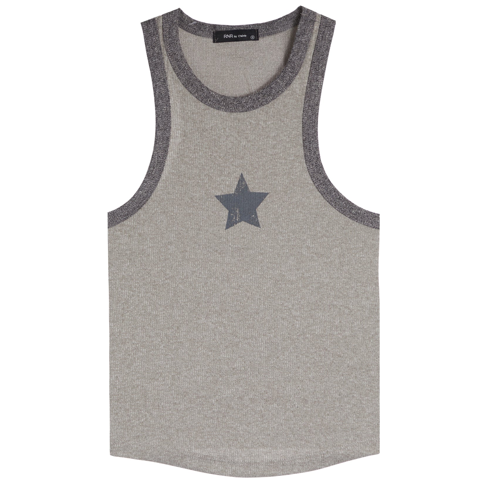 Star Ribbed Tank - Denny's