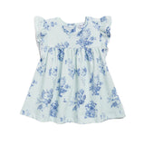 Cap Sleeve Blooms Dress - Denny's