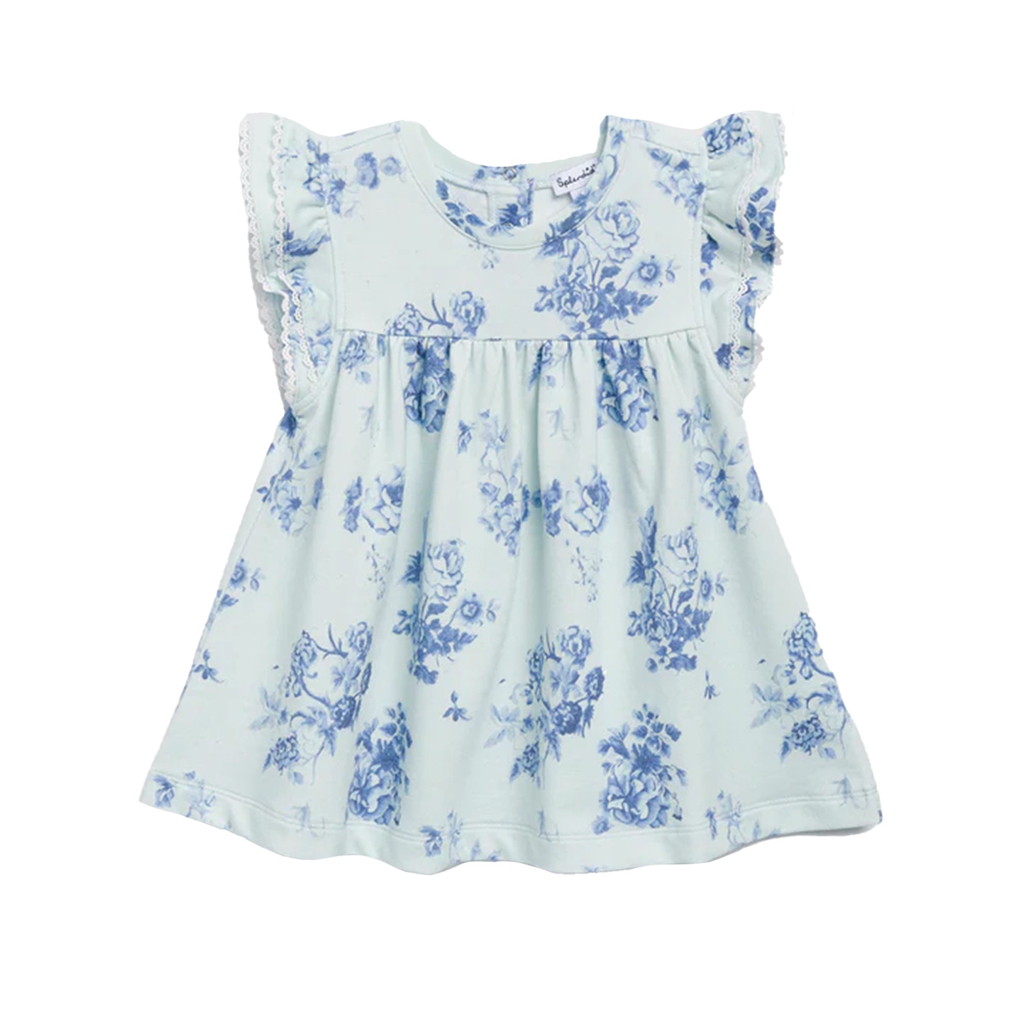 Cap Sleeve Blooms Dress - Denny's