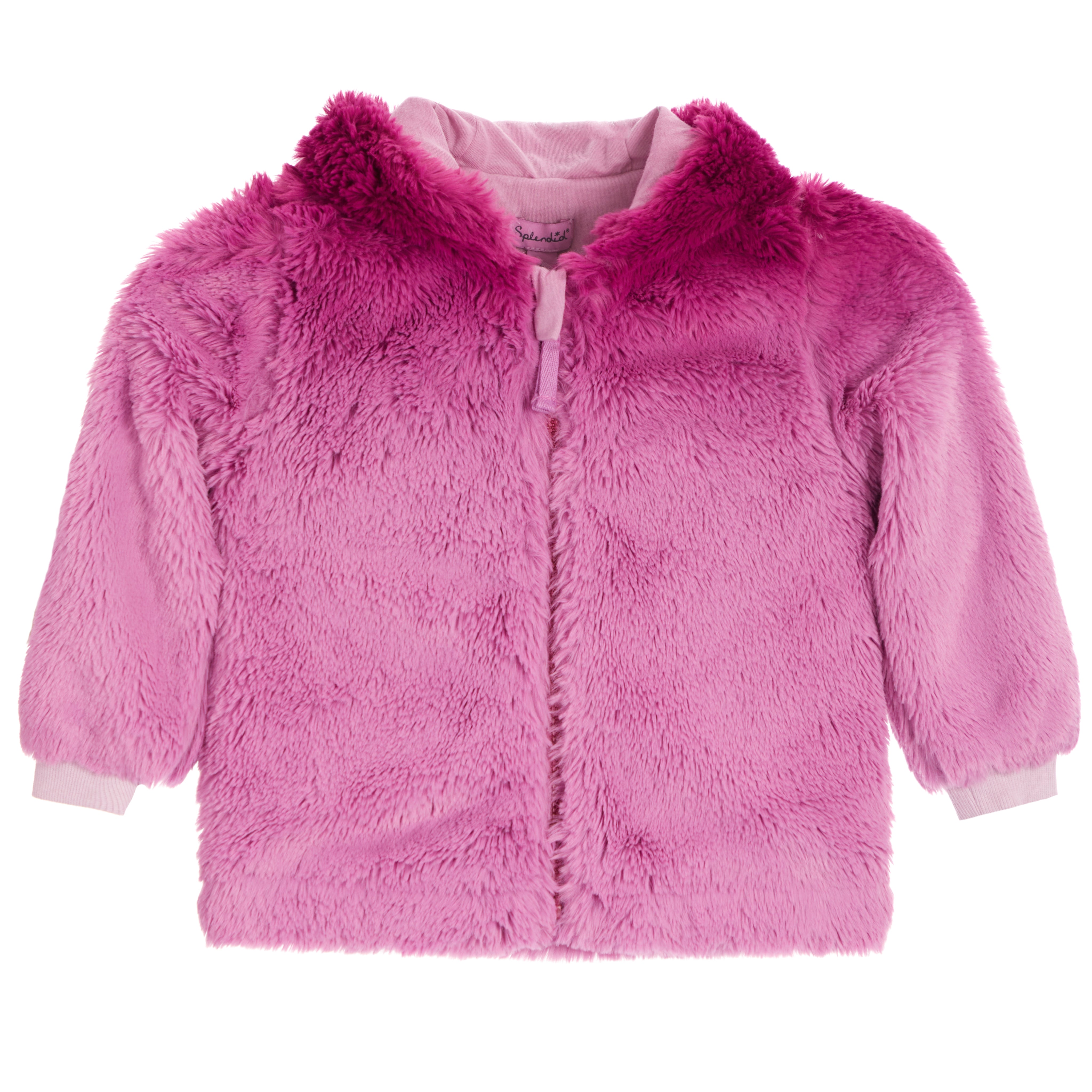 Dip Dye Faux Fur Coat - Denny's