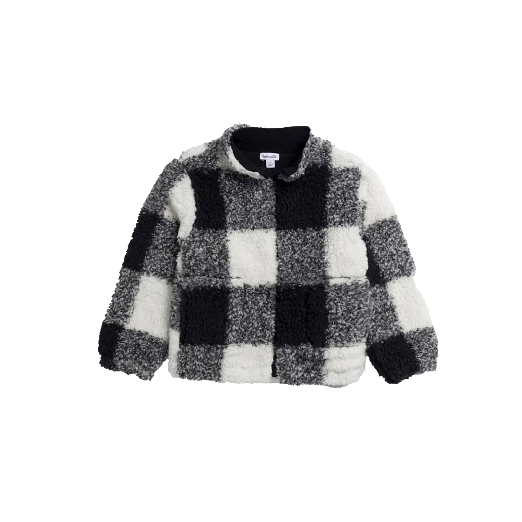Plush Check Fleece Jacket - Denny's