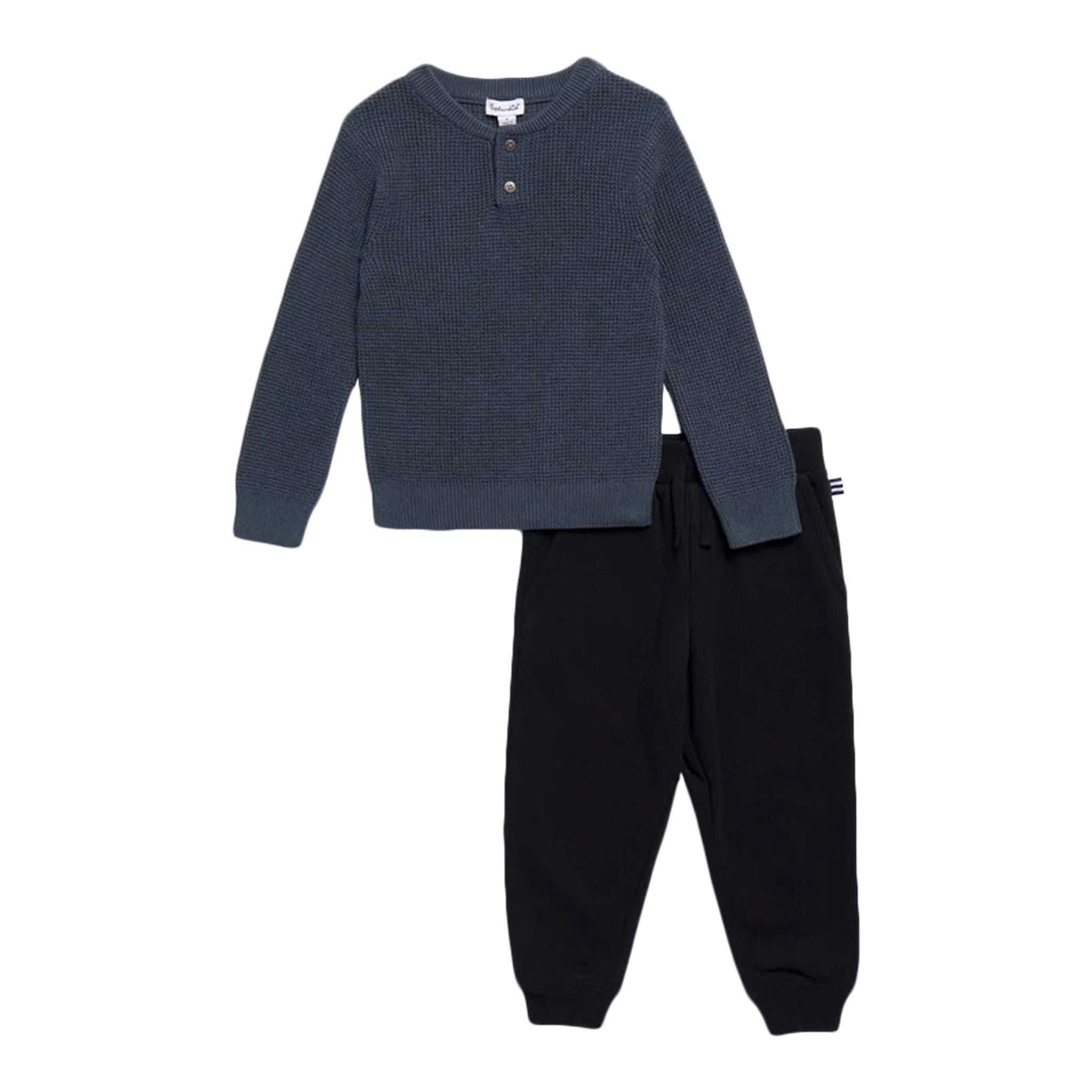 Trooper Long Sleeve Henley Set - Denny's
