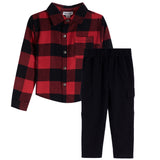 Urban Plaid Pant Set - Denny's