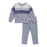 Blake Block Stripe Pant Set - Denny's