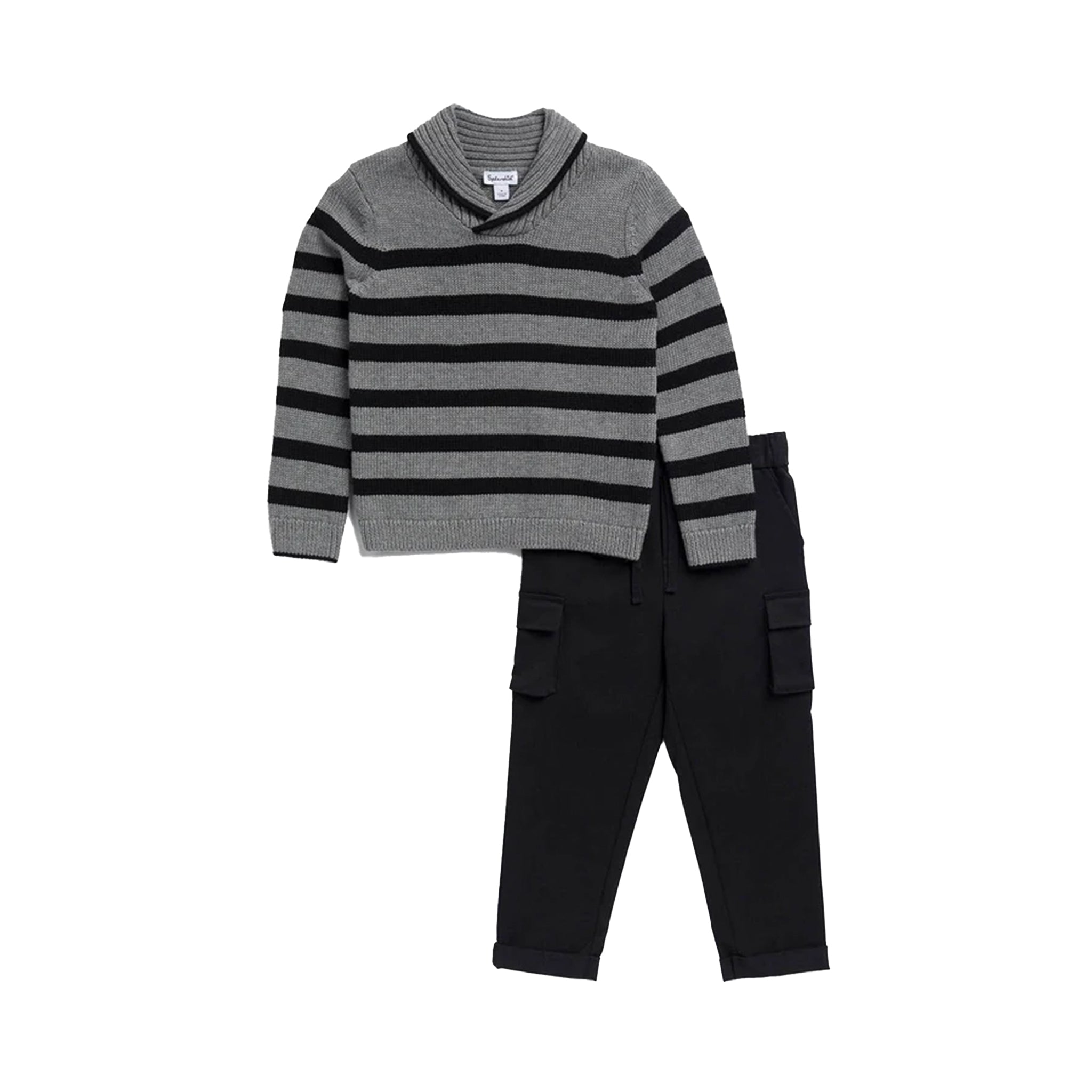 Roll Neck Sweater Pant Set - Denny's