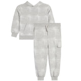 Checkerboard Hoodie Pant Set