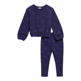 Felt Heart Sweatshirt Set - Denny's