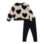 Faux Fur Hearts Set - Denny's