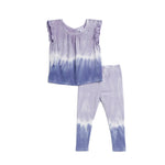 2pc Tie Dye Ruffle Sleeve Legging Set - Denny's
