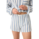 Back From The Beach Stripe Short - Denny's