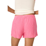 Back From The Beach Stripe Short - Denny's