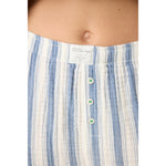 Back From The Beach Stripe Short - Denny's