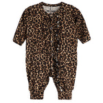 Leopard Ruffle Unionsuit - Denny's