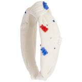 Americana Gummy Bear Knot Headband - Denny's