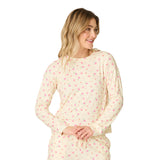 For The Mamas Floral  L/S Crew