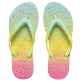 Rainbow Ombre Adult Flip Flop