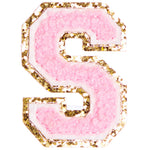 S Varsity Chenille Letter Sticker Patch - Denny's