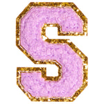 S Varsity Chenille Letter Sticker Patch - Denny's