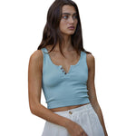 Day Dream Henley Tank - Denny's