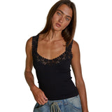 Lace Trim Tank