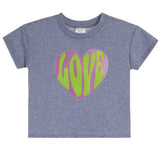 Love Heart Short Sleeve Tee