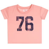 Short Sleeve Tee With #76