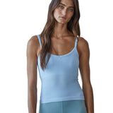 Padded Solid V-Neck Cami