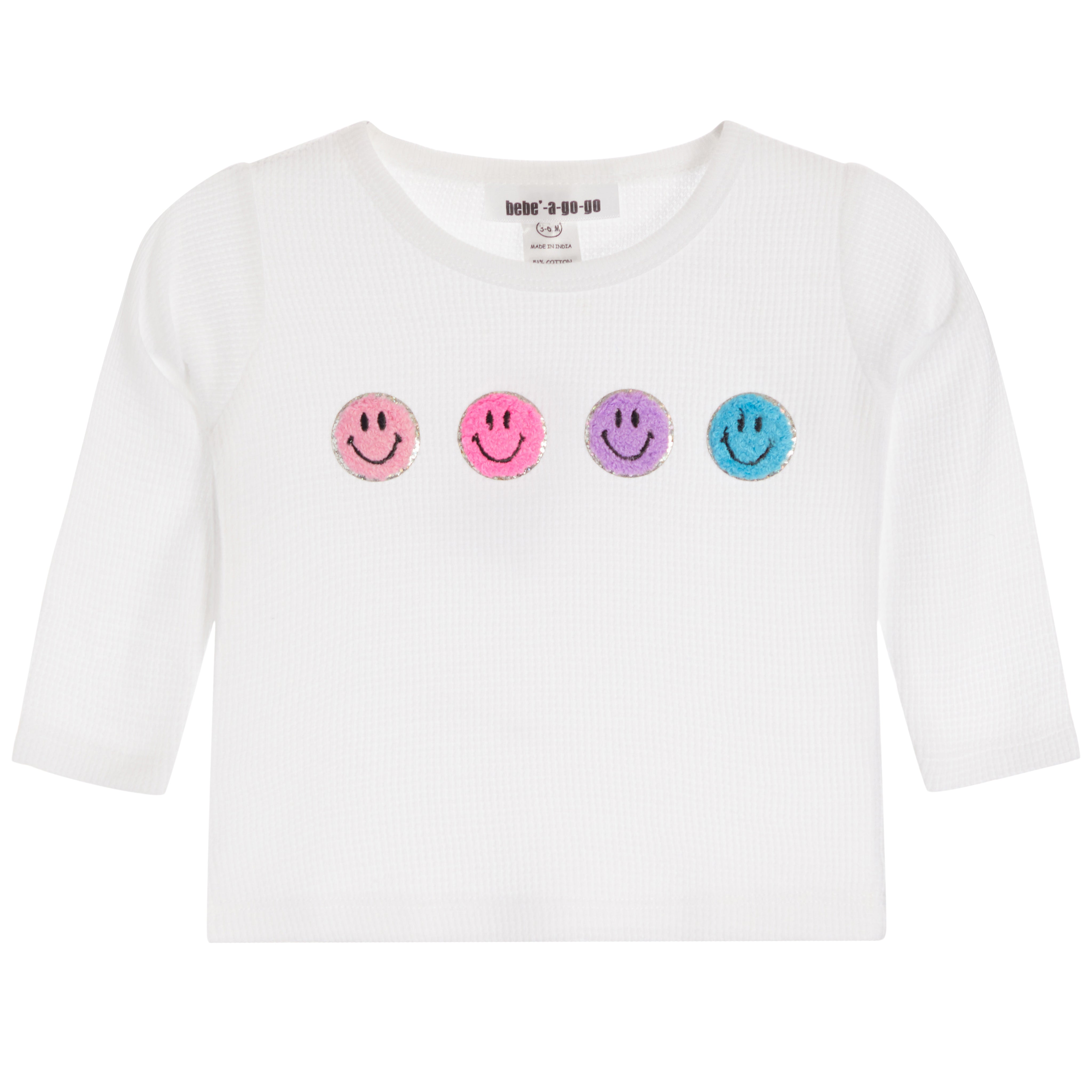 4 Patch Smiley Thermal - Denny's