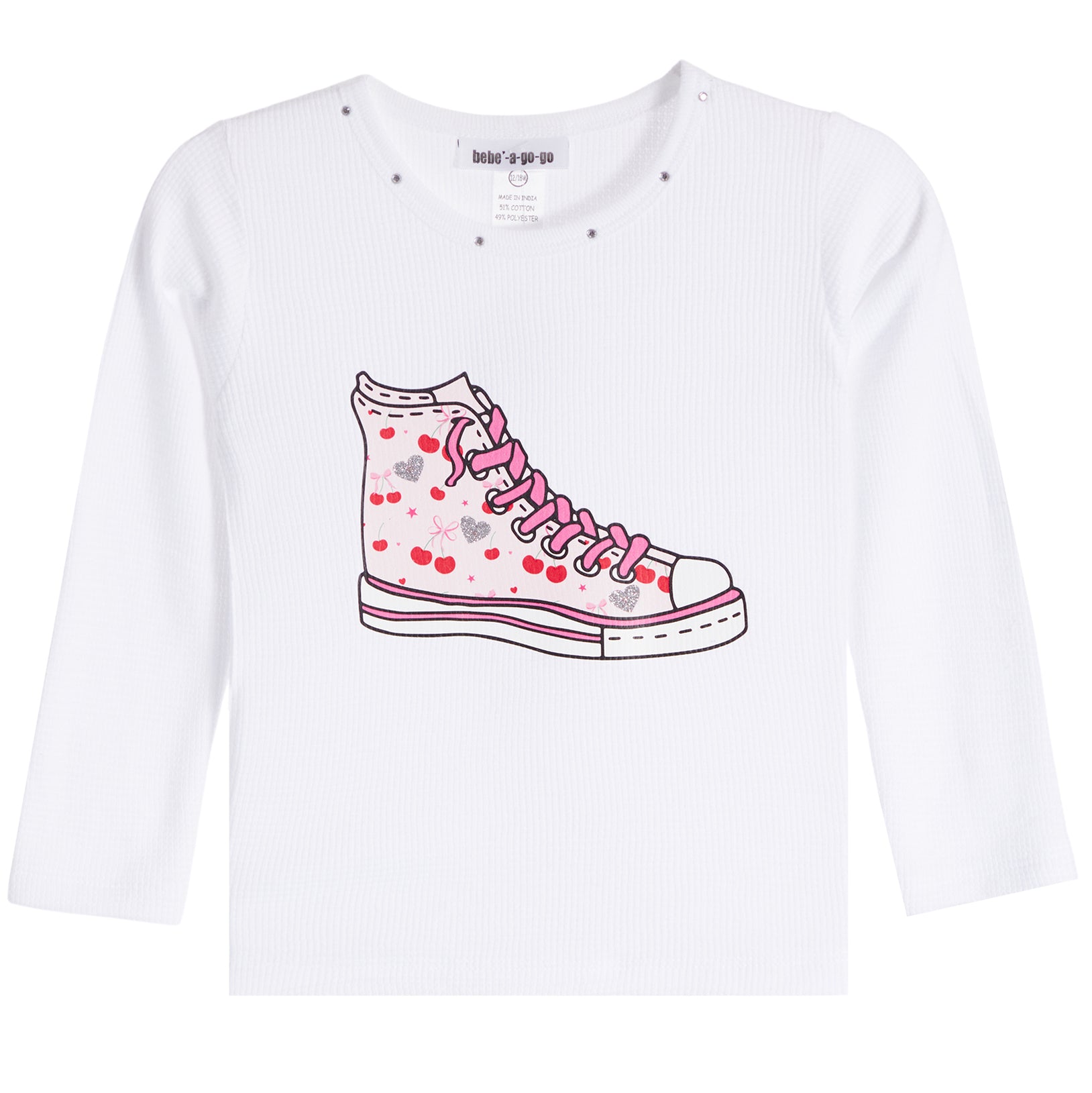 Cherry Sneaker Long Sleeve Thermal - Denny's