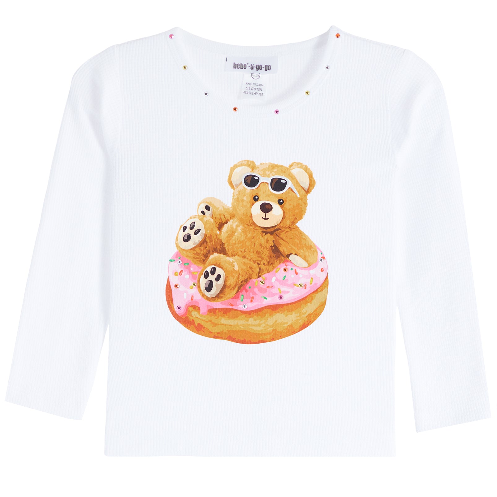 Long Sleeve Donut Bear Thermal - Denny's