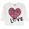 Leopard Fuschia Heart Thermal - Denny's